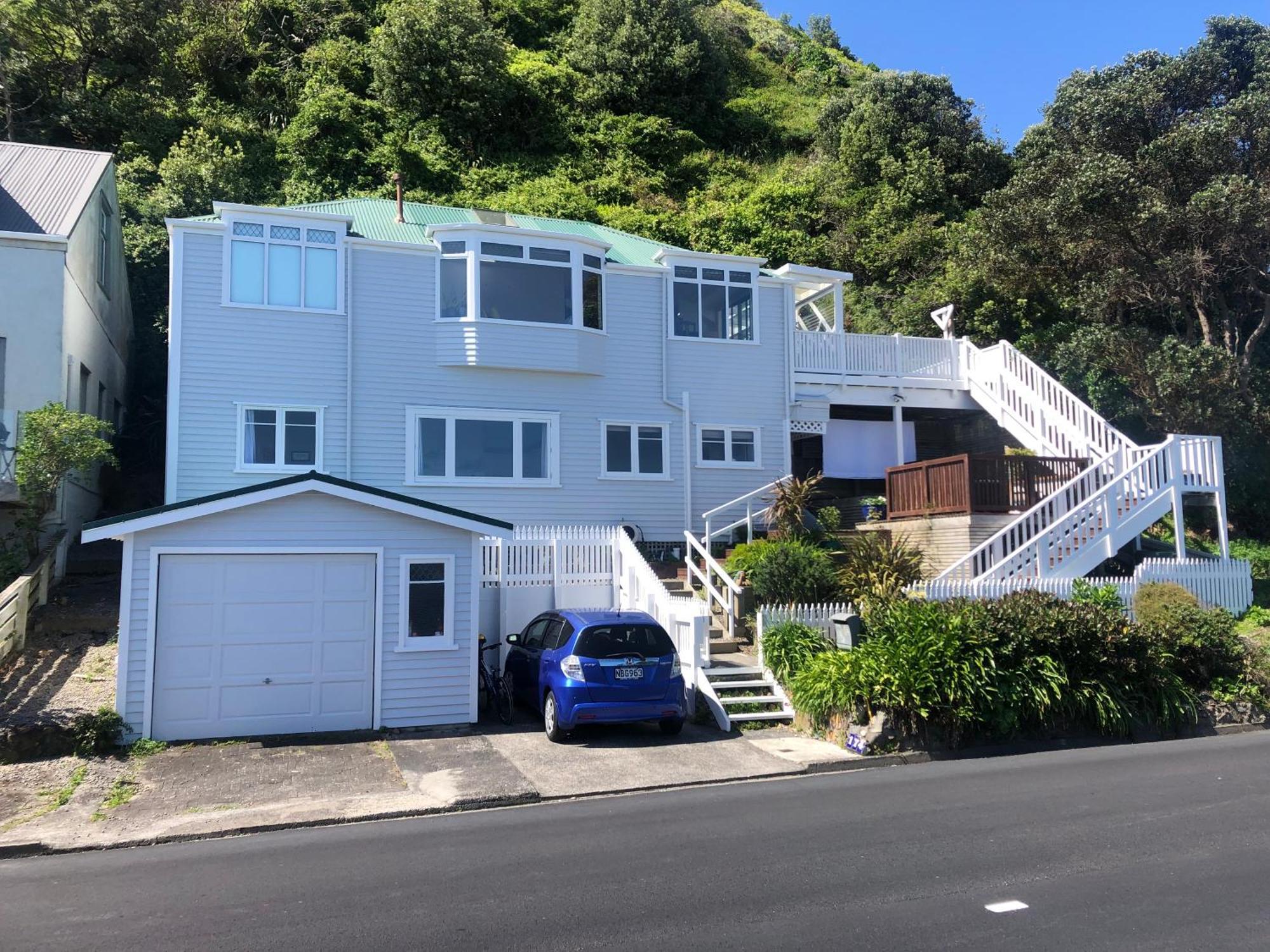 ウェリントンSeafront Haven In Island Bay With Deck, Outdoor Bath, And Parkingアパートメント エクステリア 写真